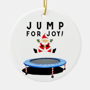 Trampoline Helgdag Keepsaké Julgransprydnad Keramik