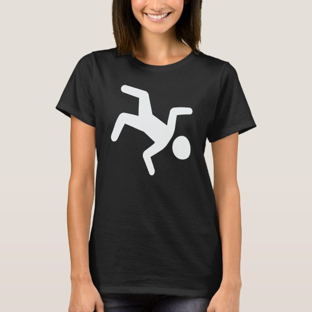 Trampoline Jumping Trampoline Gymnastics T Shirt (Framsida)