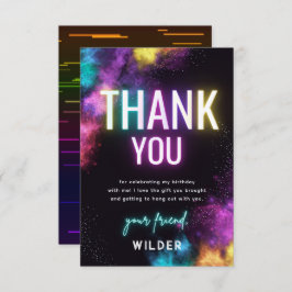 Trampoline Party - tackkort Tack Kort