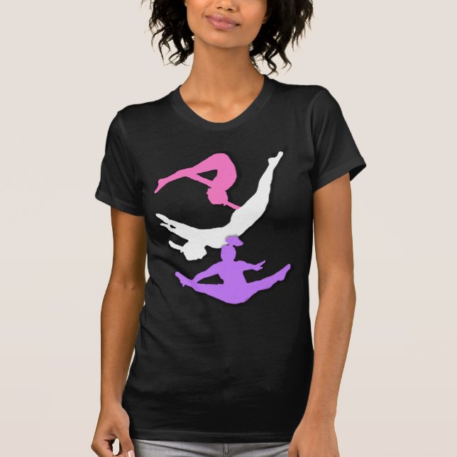 Trampolinegymanst T-shirt (Framsida)