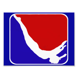 Trampolinegymnast Fototryck