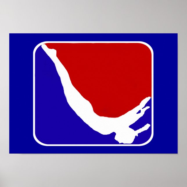 Trampolinegymnast Poster (Framsidan)