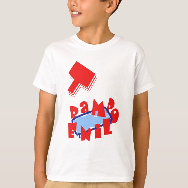 TrampolineT-tröja Tee Shirt (Framsida)