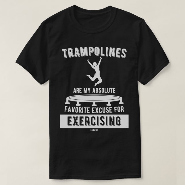 Trampolining Gymnastics Sport Classic TShirt T Shirt (Design framsida)
