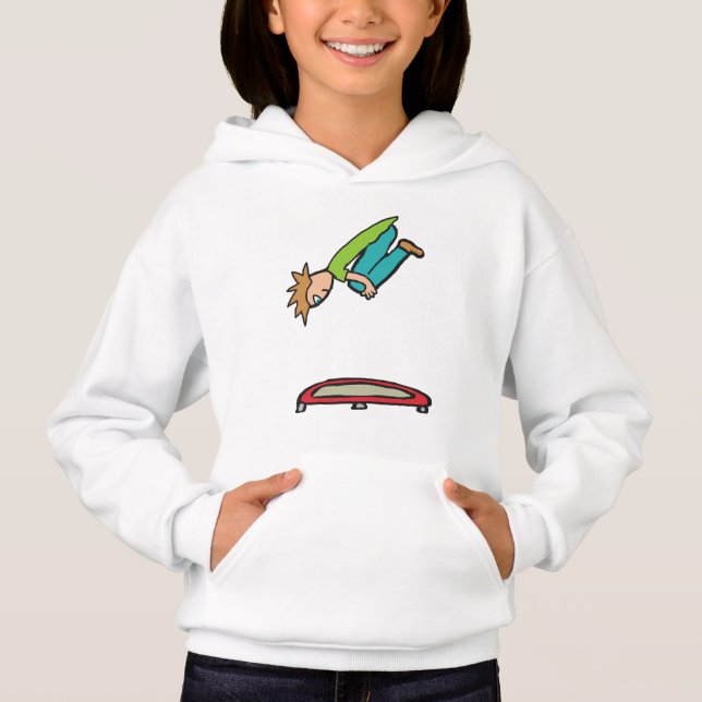 Trampolining T Shirt (Framsida)