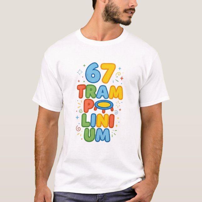 Trampolinium T Shirt (Framsida)