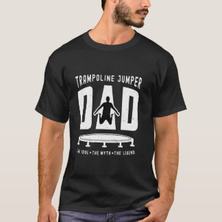 Trampolins Jumper Pappa Idol, Gymnast Trampol T Shirt