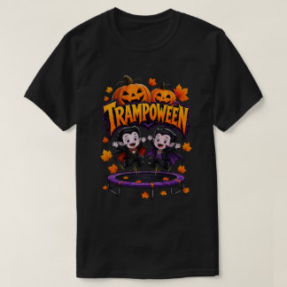 Trampoween Vampire Barn Halloween Trampolin T Shirt