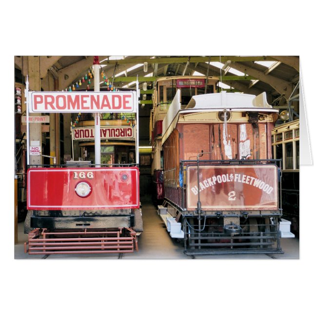 TRAMS-kort Hälsningskort (Framsidan Horizontal)