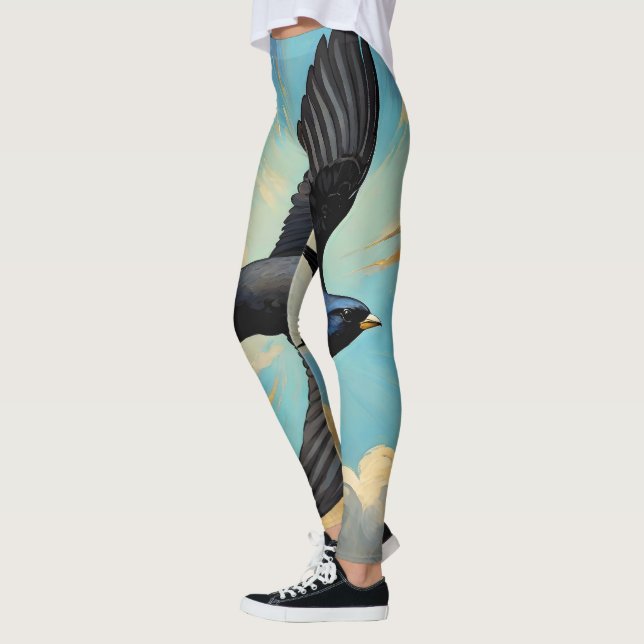 Trämurskonst Leggings (Vänster)