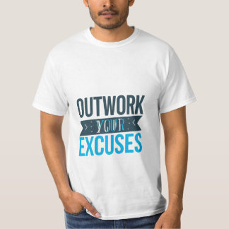 Träna bort dina ursäkter Gym Motivation T-shirt