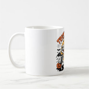 Träna eller Beer Skeleton Dragons Art Kaffemugg