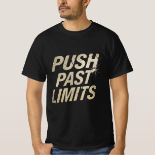 Träna Förbi Gränser Gym Motivation Tröja   Träning