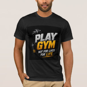 💪 Träna Gym Inte För Likes För Livet 💪 T Shirt