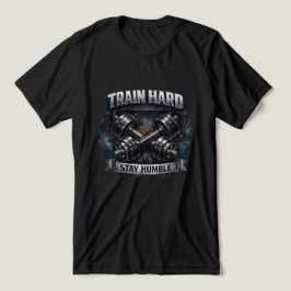 Träna Hårt Var Ödmjuk T Shirt
