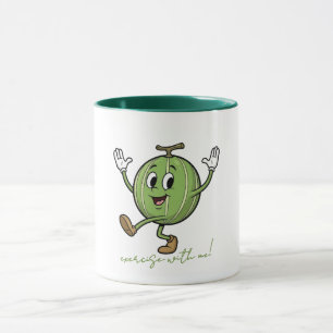 Träna med Mig Glad Vattenmelon Mugg