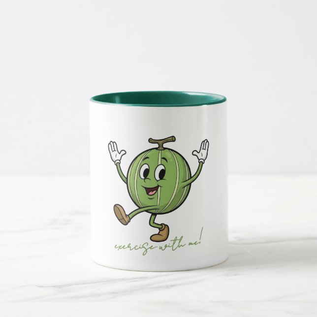 Träna med Mig Glad Vattenmelon Mugg (Center)