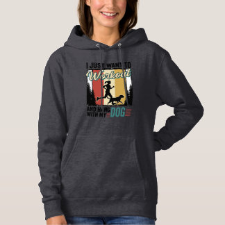 Träna Med Min Hund Vintage Löpning T-Shirt Design_