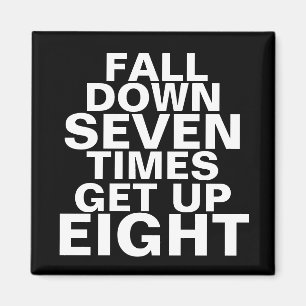Träna Motivation Faller Ner Magnet