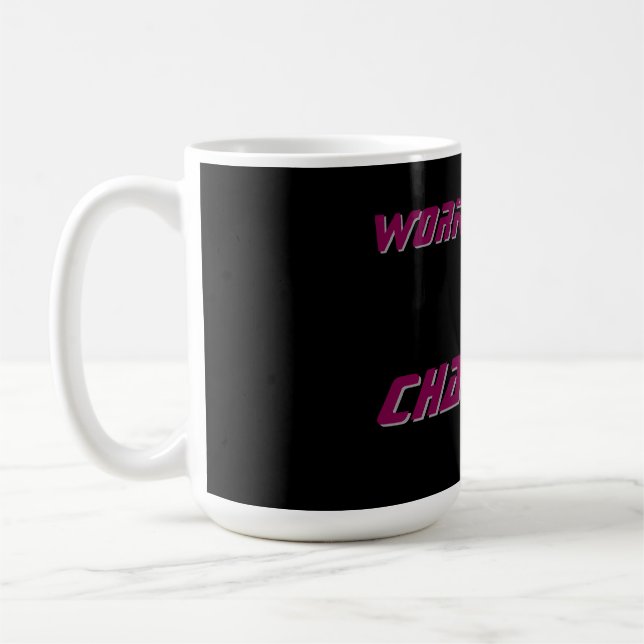 "Träna" som en mästare-serie Kaffemugg (Vänster)
