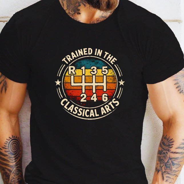 Tränad i de klassiska konstarterna Speed Manual  T Shirt (Skapare uppladdad)