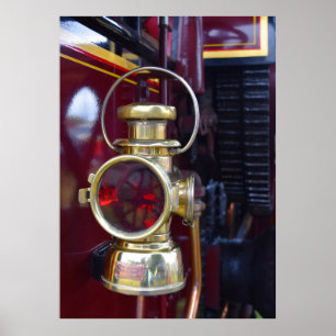 Tränar Lantern. Poster