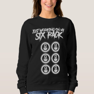 Tränar På Min Sexpack Fitness Träning Gym T Shirt