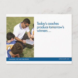 Tränar vykort för sport