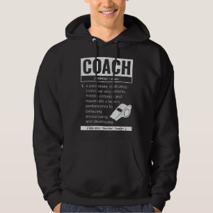 tränare för träning av träning av träningskassor f hoodie