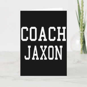 Tränare Jaxon Anpassad Fotboll Fotboll Baseboll La Kort