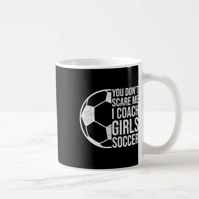 Tränarpresent Du Skrämmer Mig Inte Jag Tränar Flic Kaffemugg (Höger)