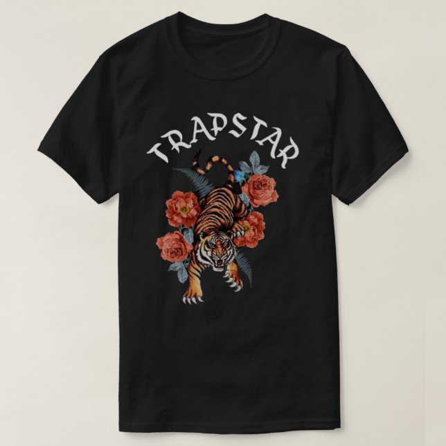 Tränarteknik Tiger Design T Shirt (Design framsida)