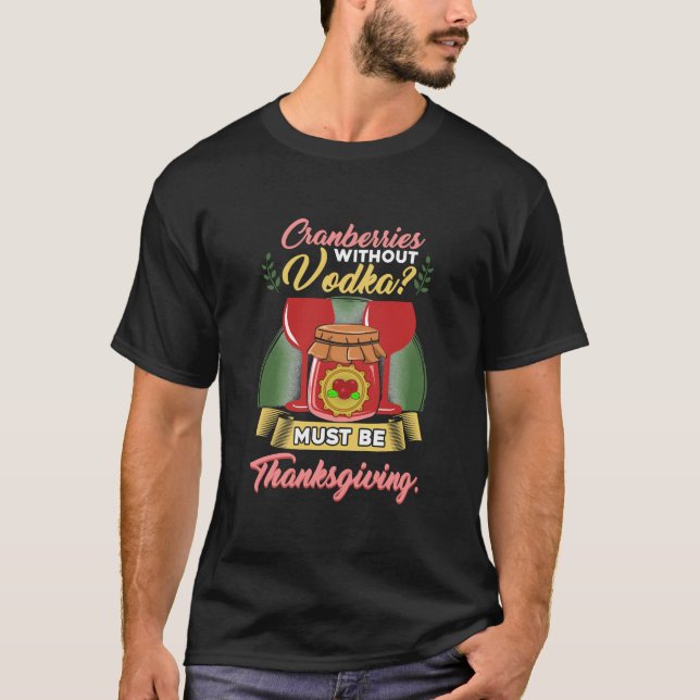 Tranbär utan Vodka Classic T Shirt (Framsida)