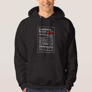 Tranbärsås Näringsfakta Thanksgiving Match Hoodie