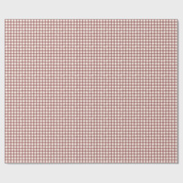 Tranbärsruta Röd Maroon Presentpapper