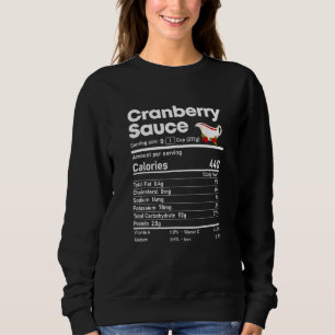 Tranbärssås Näringsfakta Thanksgiving Chris T Shirt