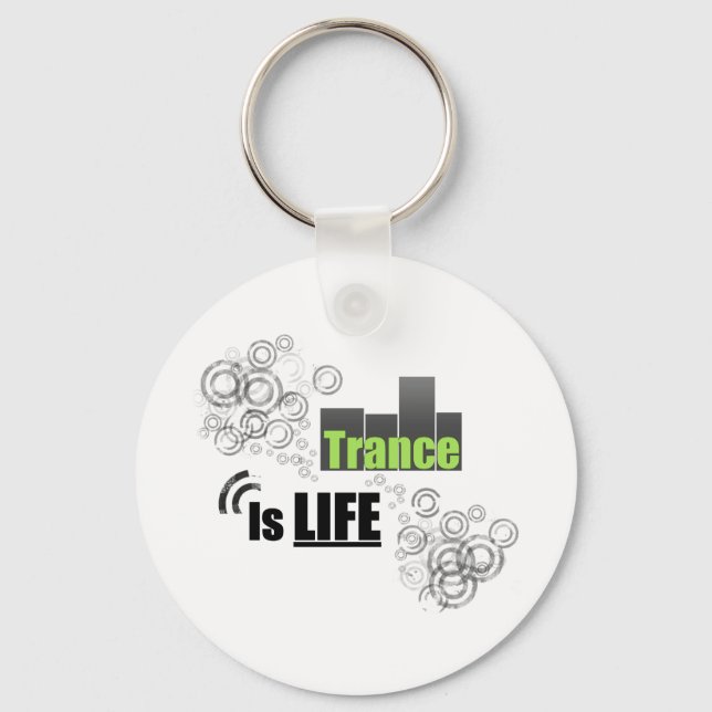 Trance är Life Nyckelring (Framsida)