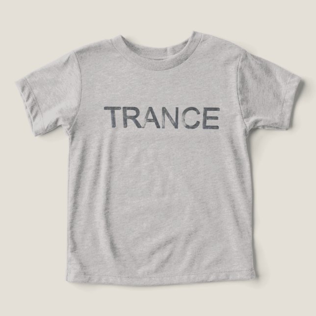 Trance Elektronisk Dansmusik T Shirt (Design Framsida)
