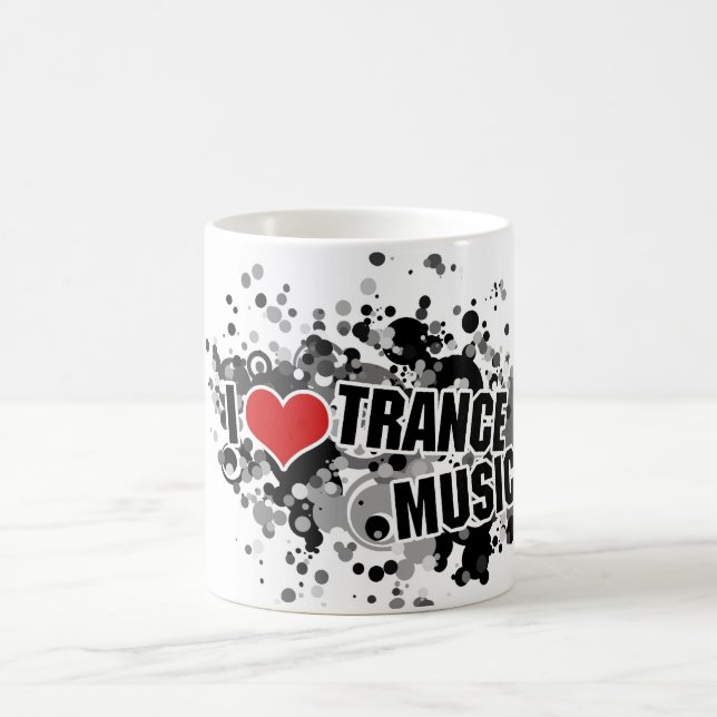 trance love kaffemugg (Center)