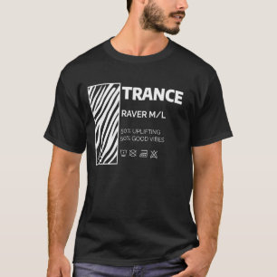 Trance Music Dance Music Techno Tech House - hårdd T Shirt