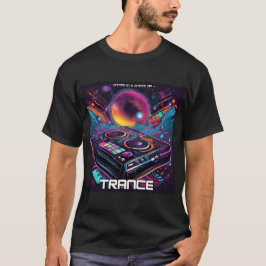 Trance Music - DJ Deck Design - EDM - TECHNO - T Shirt