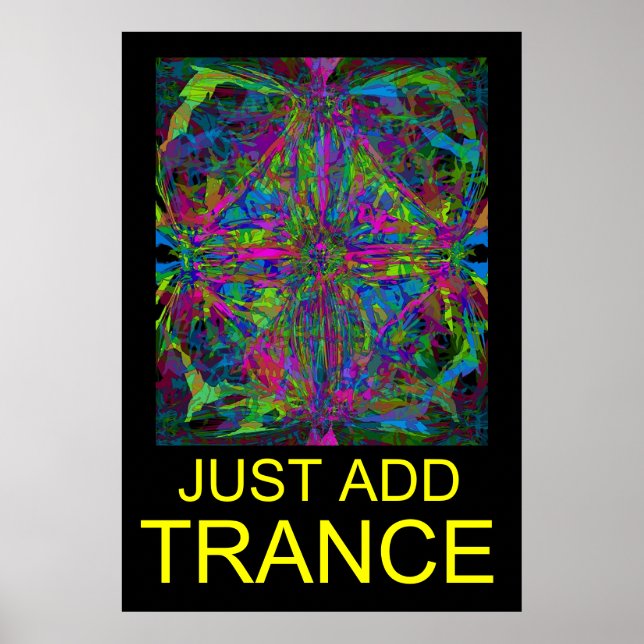 Trance Music Poster (Framsidan)
