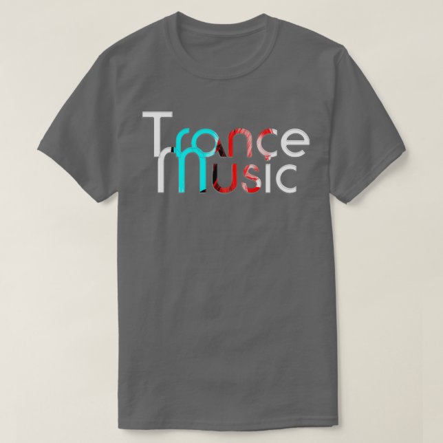 Trance Music T Shirt (Design framsida)