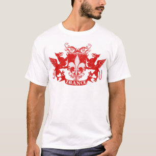 Trance röda Griffons Tee Shirt