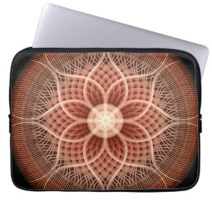TrancelotusblommaMandala Laptop Fodral