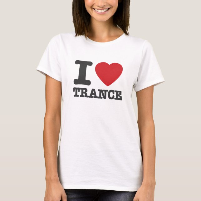 Trancemusik Tee (Framsida)
