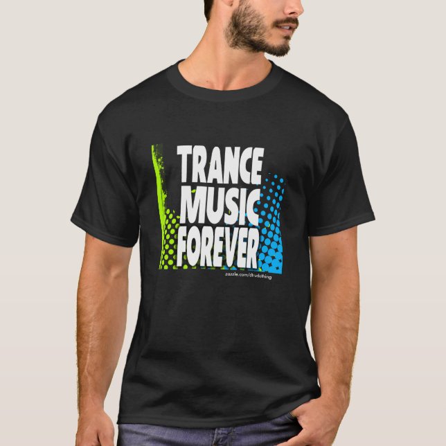 Trancemusikför evigt t-shirt (Framsida)