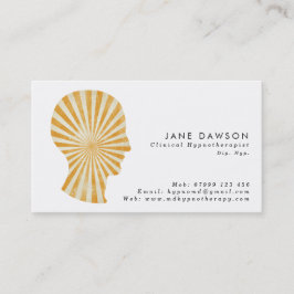 trancesunburstHypnotherapist visitkort
