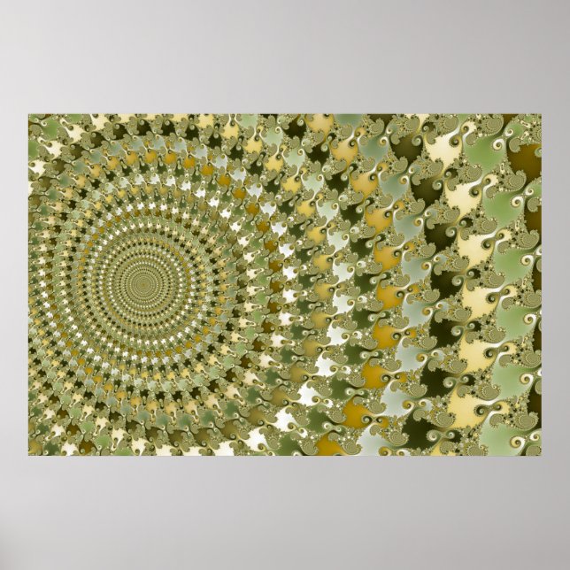 Trancetunnel - Fractal Poster (Framsidan)