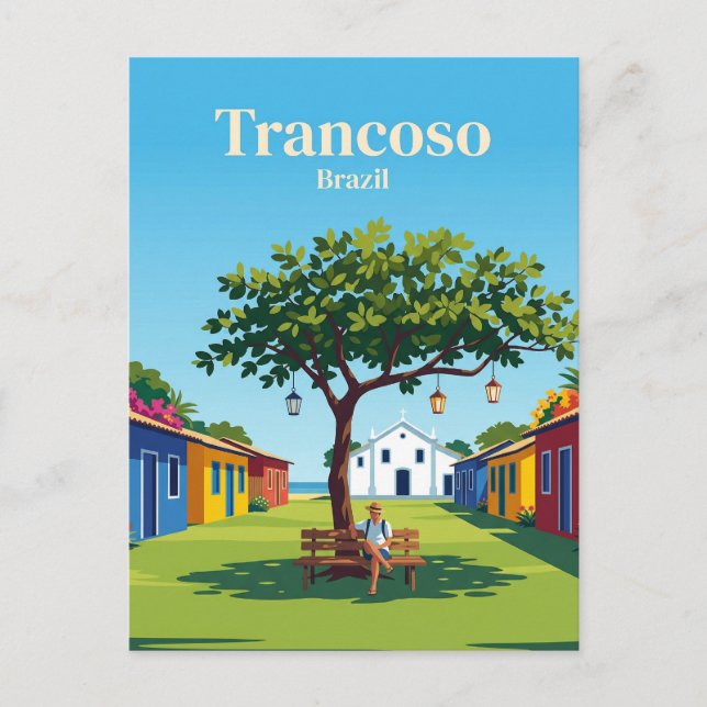 Trancoso Brasilien Vykort (Framsida)